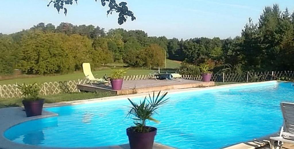 L'Hermitage Des 4 Saisons Hotell La Gonterie-Boulouneix Exteriör bild